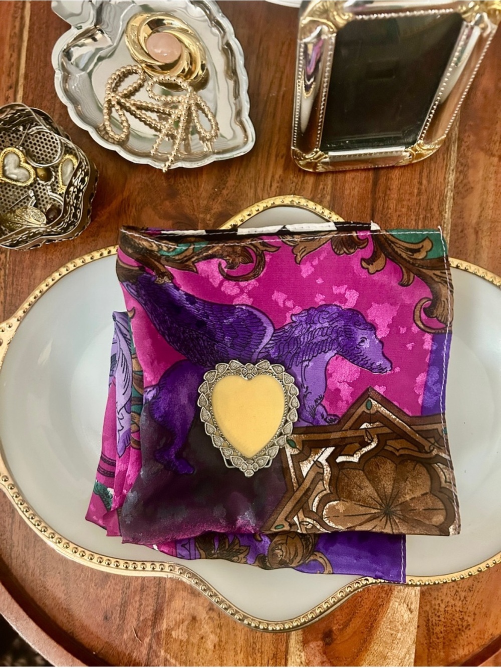 Mini Heart Shaped Photo Frame